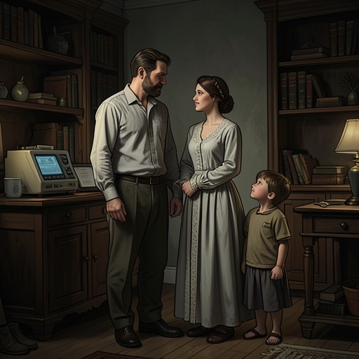 Ted and Haley: A Father’s Love and Guilt from "Caught". This thread follows Ted’s devotion to Haley as affection gives way to self-blame, then finds expression in the family’s search and mourning.