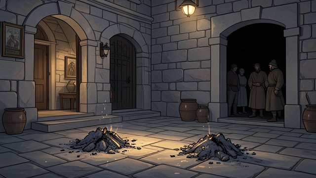 The Execution Light from "Interview with the Vampire". The Execution Light Exposure Claudia and Madeleine are left in the courtyard under the approaching day.