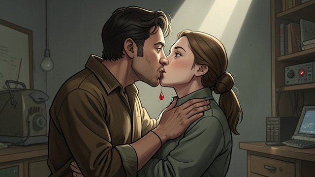 The Blood Exchange from "Interview with the Vampire". The Blood Exchange Process Lestat drains Louis and makes him drink Vampire blood. Sensation Two heartbeats become one overwhelming rhythm.
