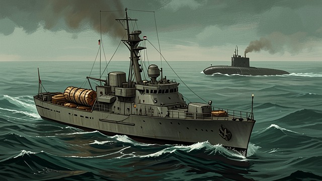 Depth Charges Run Low from "The Good Shepherd". Depth Charges Run Low Heavy expenditure Keeling has used dozens of depth charges in repeated attempts to strike submerged submarines.