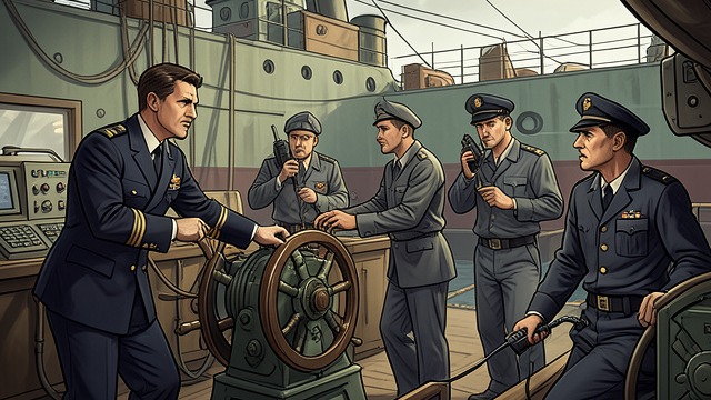 The Crew as Individuals from "The Good Shepherd". The Crew as Individuals Names behind the stations George Krause notices the men operating the wheel, engines, guns, and communications equipment.