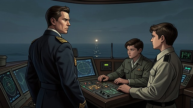 A Test Passed from "The Good Shepherd". A Test Passed Responsibility without prompting Carling takes charge of routine decisions on the bridge, including a request to shift steering cables.