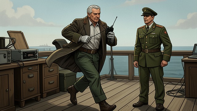 Cold and Unprepared from "The Good Shepherd". Cold and Unprepared An interrupted routine George Krause leaves his cabin rapidly when summoned and reaches the bridge without his proper cold-weather…