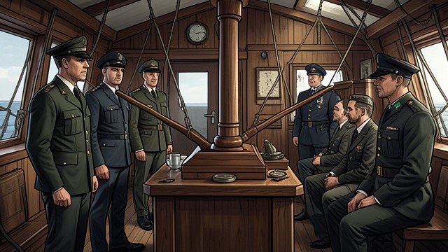Preserving the Crew from "The Good Shepherd". Preserving the Crew The first alarm withheld George Krause refuses to sound General Quarters merely because James is pursuing an uncertain contact.