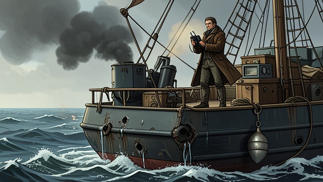 Fuel and Weapons Dwindle from "The Good Shepherd". Fuel and Weapons Dwindle The material cost After hours of action, James reports low fuel and only nine depth charges.