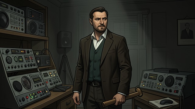 A Common Language from "The Good Shepherd". A Common Language Orders across ships George Krause uses T.B.S. to direct British, Polish, and Canadian vessels.