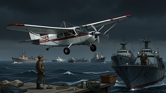 Relief Without an Appeal from "The Good Shepherd". Relief Without an Appeal Help arrives independently A Catalina locates the convoy and guides the relieving escort group toward it.