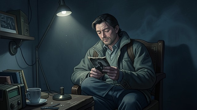 Memory on the Night Watch from "The Good Shepherd". Memory on the Night Watch A quiet interval During a comparatively calm spell, George Krause’s exhaustion allows memories of Evelyn to return.