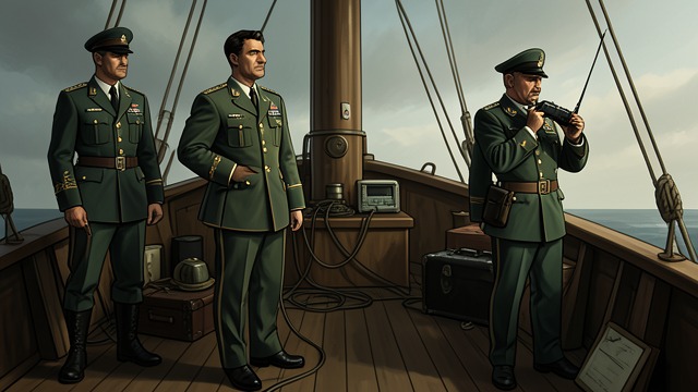 A Command by Circumstance from "The Good Shepherd". A Command by Circumstance An unexpected assignment A convoy needs an escort commander, and George Krause’s seniority places him in charge.