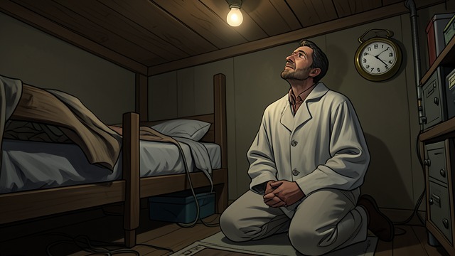 A Childhood Prayer from "The Good Shepherd". A Childhood Prayer The command ends After the convoy is handed over, George Krause makes his way to his cabin too exhausted to manage his coat.