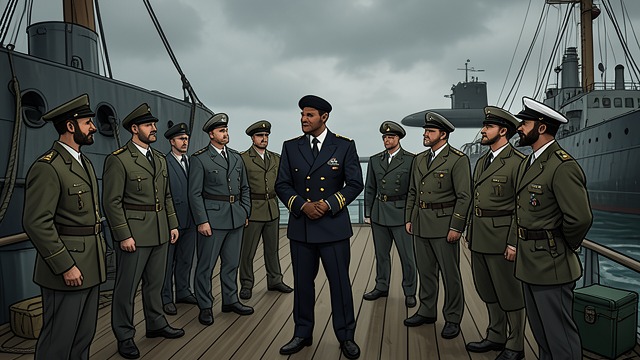 The Crew Told of Victory from "The Good Shepherd". The Crew Told of Victory A shipwide announcement After Viktor confirms that the submarine is destroyed, George Krause tells the crew what happened and credits…