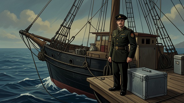 The Convoy’s Farewell from "The Good Shepherd". The Convoy’s Farewell A final signal As Keeling leaves the convoy, George Krause sends a message expressing thanks and wishing the ships good speed and luck.