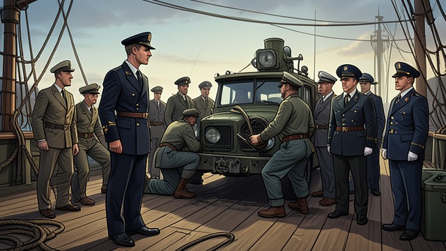A Captain’s Final Lesson from "The Good Shepherd". A Captain’s Final Lesson Work delegated forward George Krause leaves the convoy after arranging for the damaged Dodge and James to travel under his protection.