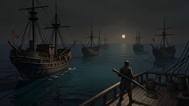 Seven Ships Lost from "The Good Shepherd". Seven Ships Lost A final tally As relief approaches, George Krause reports that seven merchant ships have been lost.
