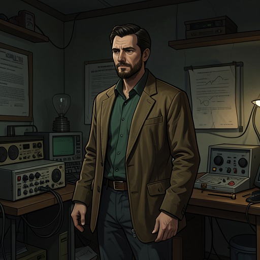 Radio, Trust, and Allied Coordination from "The Good Shepherd". This flow traces the fragile communications network that allows separate ships to cooperate while protecting the convoy’s secrets.