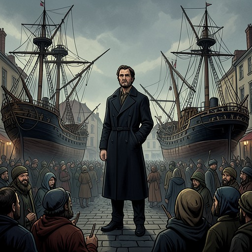 Keeling as Hunter and Shield from "The Good Shepherd". This flow tracks Keeling’s changing role from screening the convoy to attacking submarines and protecting damaged ships.
