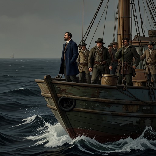Chance and Responsibility from "The Good Shepherd". This flow traces how accidents and personal history shape George Krause’s situation without relieving him of responsibility for his choices.