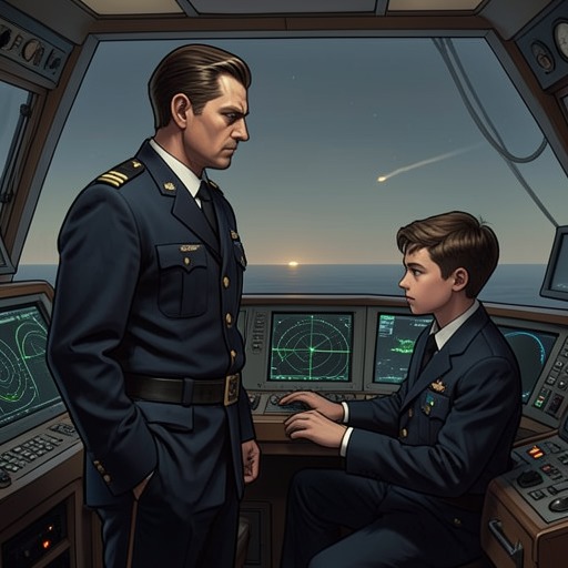 Charlie Cole’s Quiet Support from "The Good Shepherd". This flow follows Charlie Cole’s practical friendship with George Krause as he sustains the captain and the ship through an exhausting operation.