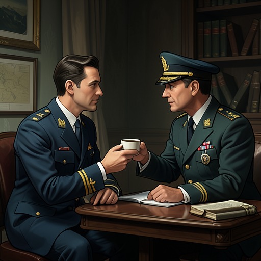 Charlie Cole’s Loyalty from "The Good Shepherd". This flow presents Charlie Cole’s loyalty through the practical care and professional honesty he offers George Krause.