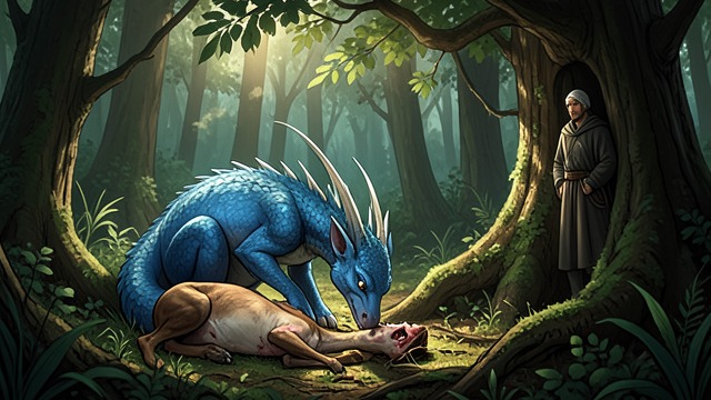 秘密猎手,《《龙骑士》》中的场景。秘密猎手 隐秘成长 萨菲拉迅速成长,并开始在脊山狩猎。伊拉龙向加罗和罗兰隐藏她的踪迹、栖身处以及食物来源。 共同的孤独 秘密使她免受加尔巴托里克斯的注意,却也在情感上束缚了她。她不断成长的心智成为伊拉龙始终相伴的伙伴,同时也让普通的人类生活变得更加难以维系。