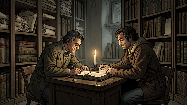 The Records Heist from "Eragon". The Records Heist Following the Paper Trail Eragon, Brom, and Jeod search Imperial records for repeated deliveries of Seithr oil.