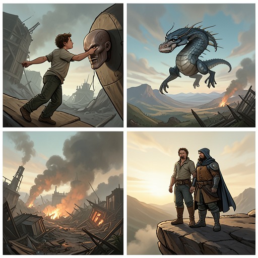 Eragon and Saphira’s Bond from "Eragon". This flow traces the emotional relationship between Eragon and Saphira as secrecy becomes trust, conflict becomes partnership, and affection becomes shared…