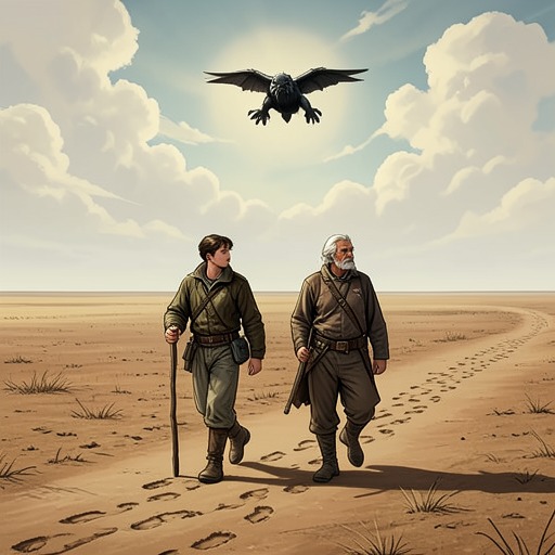 The Search for the Ra’zac from "Eragon". This flow follows the pursuit of the Ra’zac from a local mystery to a failed revenge mission that exposes the scale of Galbatorix’s power.