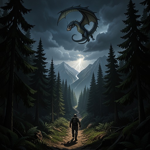 The Battle Against Fear from "Eragon". This flow traces how fear moves from instinctive paralysis to disciplined action through Eragon’s encounters with monsters, magic, and responsibility.
