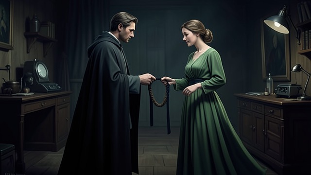 A Secret Between Them from "Sir Gawain and the Green Knight". A Secret Between Them Gift Accepted Gawain accepts the girdle and agrees to conceal it from Bertilak. The object becomes a private bond with Lady Bertilak.