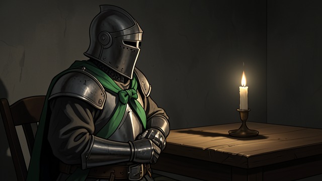 A Communal Emblem from "Sir Gawain and the Green Knight". A Communal Emblem Shame Reinterpreted Gawain wears the girdle openly as a mark of fault. Camelot’s knights adopt similar bands in solidarity.