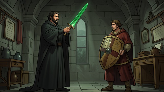 The Safety Offer from "Sir Gawain and the Green Knight". The Safety Offer A Conflict Intensifies Lady Bertilak says the girdle will preserve Gawain from death. He can keep the gift only by hiding it from Bertilak.