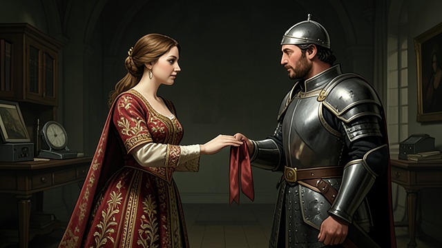 Lady Bertilak’s Pursuit from "Sir Gawain and the Green Knight". Lady Bertilak’s Pursuit Direct Encounters Lady Bertilak visits Gawain repeatedly and presses him through flirtation, courtesy, and the offer of a girdle.