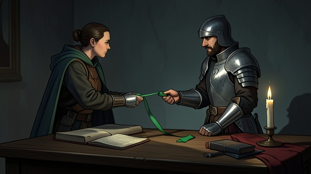 The Protective Claim from "Sir Gawain and the Green Knight". The Protective Claim A Promise of Survival Lady Bertilak says the green girdle will protect its wearer from death.