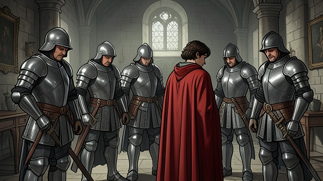The Farewell from "Sir Gawain and the Green Knight". The Farewell Courtly Grief The court laments that Gawain must seek the Green Chapel.