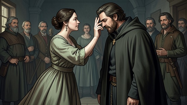 A Contest of Courtesy from "Sir Gawain and the Green Knight". A Contest of Courtesy The Question of Love Lady Bertilak presses Gawain about courtly love and his reluctance to initiate a kiss.