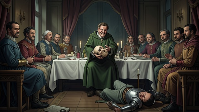 The Beheading Witnessed from "Sir Gawain and the Green Knight". The Beheading Witnessed Horror in Public The Green Knight survives decapitation and speaks while holding his head.