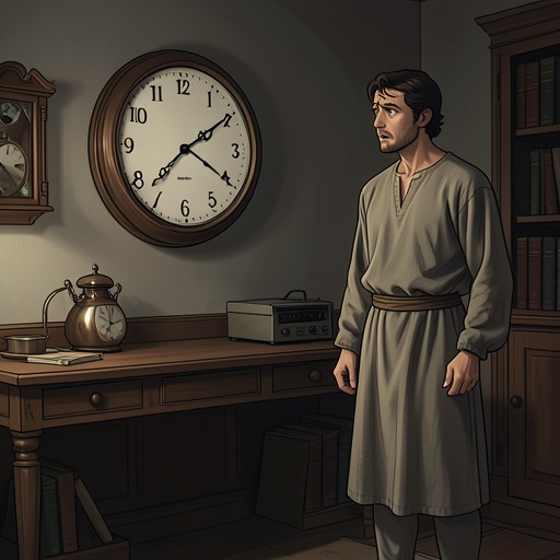 The Promise as a Measure of Time from "Sir Gawain and the Green Knight". This thread traces how the year-and-a-day deadline turns a single boast into sustained pressure and eventual self-knowledge.
