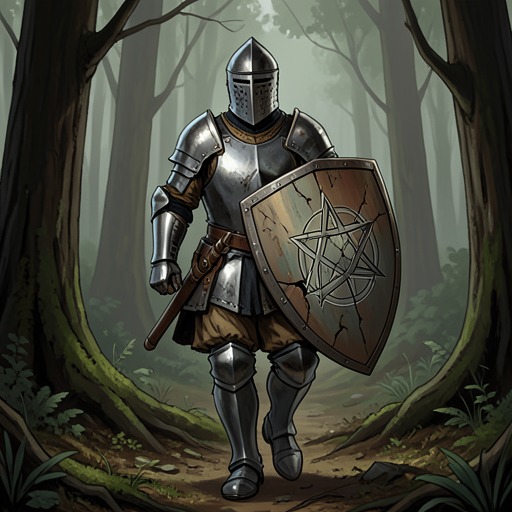 The Pentangle and Imperfection from "Sir Gawain and the Green Knight". This thread follows the contrast between Gawain’s emblem of endless virtue and the flawed human being who carries it.