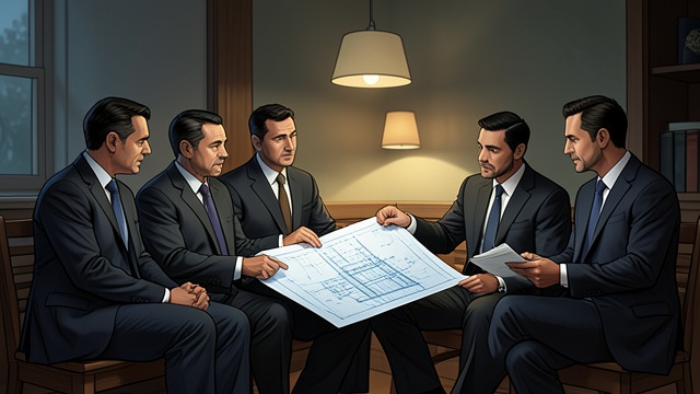 The Builder’s Offer from "Serious Men". The Builder’s Offer A Promise of Redevelopment Agents discuss replacing the chawl with high-rise flats and money for residents.