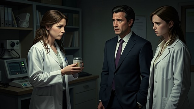 A Question Left Open from "Serious Men". A Question Left Open Evidence Withdrawn Oparna admits the Institute sample contained no life and that she contaminated it.