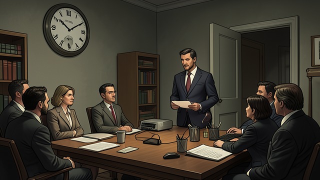 The Press Conference from "Serious Men". The Press Conference A Public Withdrawal At Minister Waman’s office, Ayyan announces that Aditya will not attend the interview or join the Institute.