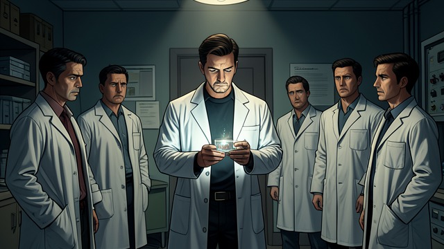 The Replication Test from "Serious Men". The Replication Test Evidence in Conflict The outside labs do not reproduce the Institute’s finding.