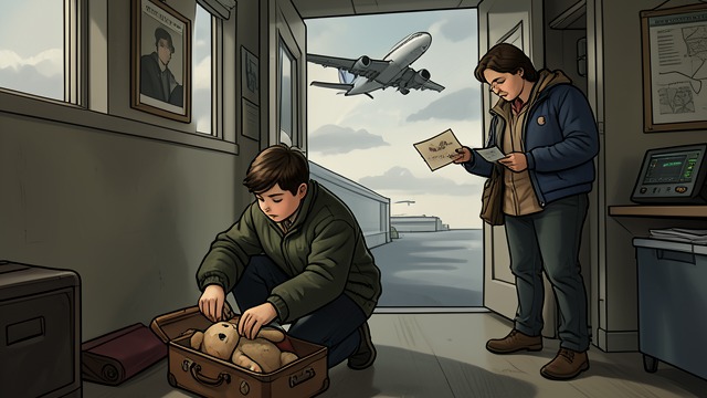 Airport Goodbyes from "Beautiful Boy: A Father's Journey Through His Son's Addiction". The Shuttle Between Parents Repeated departures Nic travels between Northern and Southern California, first with a parent and later as an unaccompanied child.