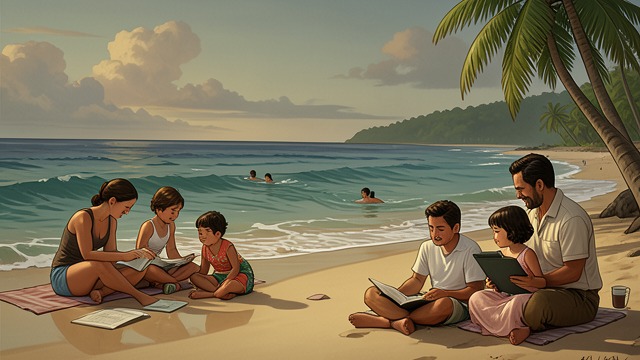 Molokai’s Shared Calm from "Beautiful Boy: A Father's Journey Through His Son's Addiction". A Vacation Reopens Connection Family life returns briefly Nic joins David, Karen, Jasper, and Daisy on Molokai.