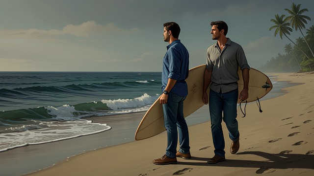 Learning the Coast Together from "Beautiful Boy: A Father's Journey Through His Son's Addiction". The Ocean as Common Ground A shared practice Nic becomes increasingly drawn to surfing and spends long stretches in the ocean with David and Karen.