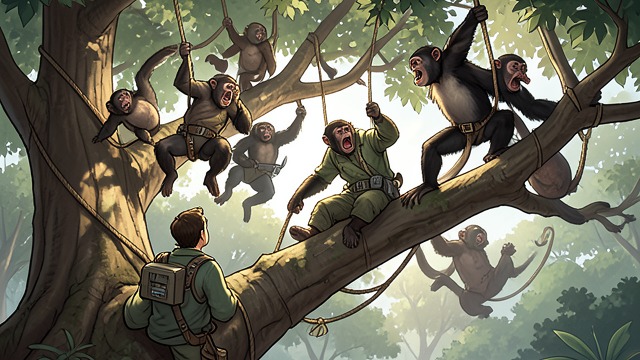 The Monkey Road Song from "The Jungle Book". Chatter as Self-Praise Imitated Grandeur The Road-Song of the Bandar-Log celebrates motion, talk, and imagined achievement.