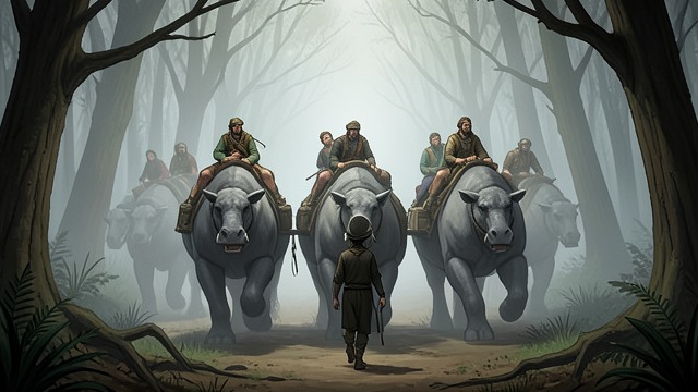 Government Elephant Policy from "The Jungle Book". Nature as Administration State Classification The Government of India preserves, captures, trains, and assigns elephants.