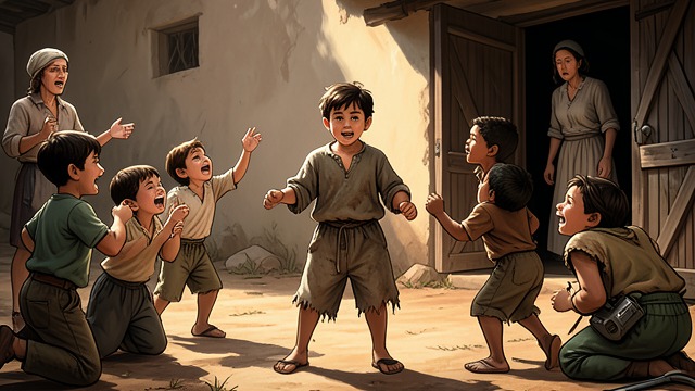 Village Friction from "The Jungle Book". The Child Among Customs Misfit Behavior Mowgli struggles with clothing, money, caste, and the children's games.