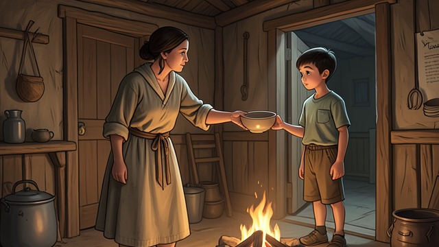Human Admission from "The Jungle Book". Entering the Village Messua's Welcome Messua receives Mowgli as a possible lost son and offers him food, shelter, and human speech.