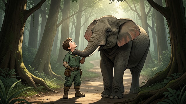 Inherited Calling from "The Jungle Book". A Child of Elephant Keepers Family Tradition Little Toomai grows under Kala Nag's shadow and learns that elephant handling is the inheritance of his family.